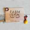 Custom Farm House Cutting Board "Rosales Family"