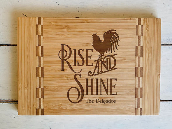 Custom Farmhouse Cutting Board "The Delgados"