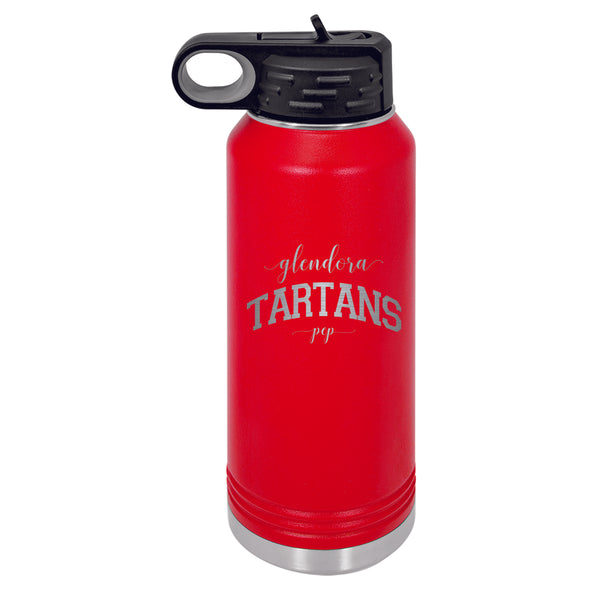 Glendora Tartans Pep 30oz Water Bottle