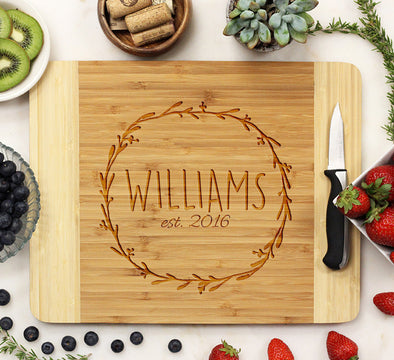 Cutting Board "Williams Wreath"