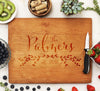 Cutting Board "Palmers Leaf Design"