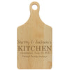 Paddle Cutting Board "Sherry & Jacksons Kitchen"