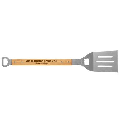 We Flippin Love You Personalized Spatula