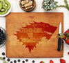 Cutting Board "Dinner is Coming"