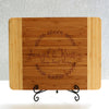 "Samuel & Kristine Floral" Cutting Board & Stand