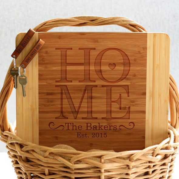 "Home Bakers" Cutting Board & Key Chains