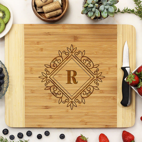 bamboo cutting board, custom engraved cutting board, personalized cutting board