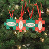 Personalized Ornament - "Family Name Puzzle"