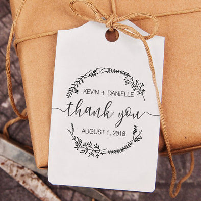 Thank You Wedding Stamp, DIY Wedding Thank You Stamp, Custom Wedding Stamp