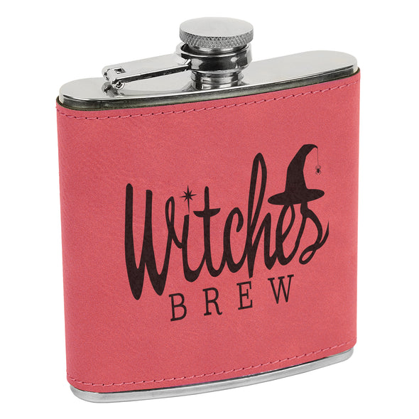 Witches Brew Flask, Halloween Flask, Funny Halloween Flask, Silly Halloween Flask