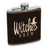 Witches Brew Flask, Halloween Flask, Funny Halloween Flask, Silly Halloween Flask