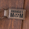 Personalized Engraved Genuine Leather Key Chain