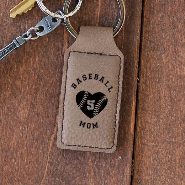 Personalized Engraved Genuine Leather Key Chain