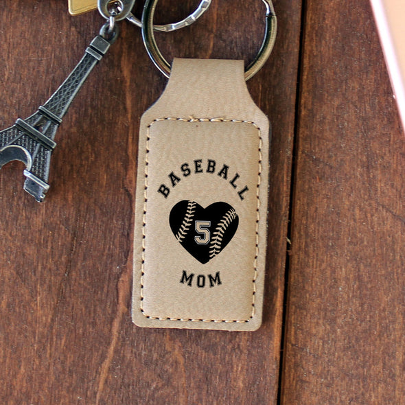 Personalized Engraved Genuine Leather Key Chain