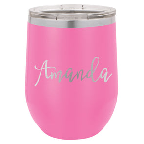 Personalized Wine Tumbler