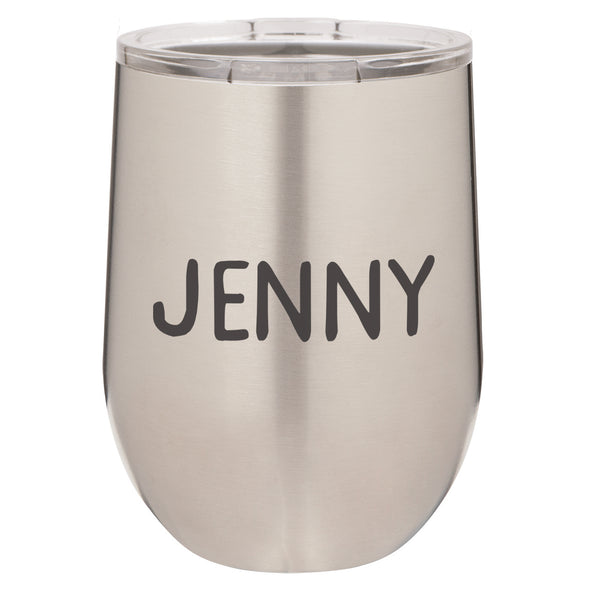 Personalized Wine Tumbler