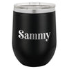 Custom Wine Tumbler with Cute Font, Personalized Wine Tumbler, Custom Wine Tumbler