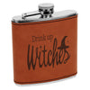 Drink up Witches Flask, Halloween Flask, Funny Halloween Flask, Silly Halloween Flask