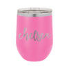 Personalized Wine Tumbler, Insulated Wine Tumbler "Chelsea"