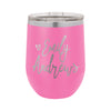 Personalized Wine Tumbler, Insulated Wine Tumbler "Emily Andrews"