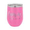 Personalized Wine Tumbler, Insulated Wine Tumbler "Lauren Anderson"