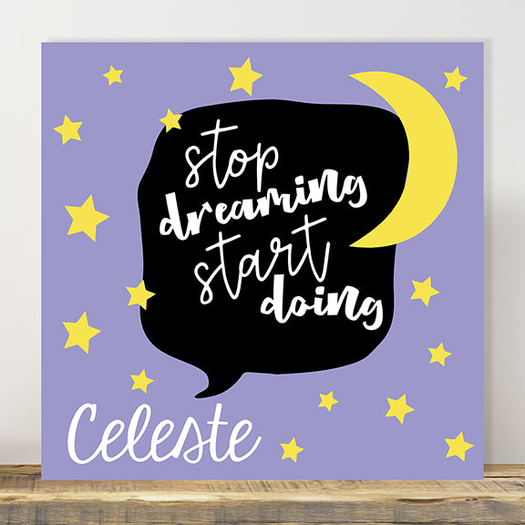 Wall Door Sign, Kid's Room Sign, Custom Wall Sign, "Celeste"