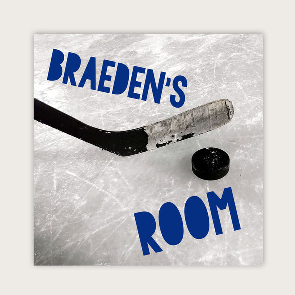 Wall Door Sign, Kid's Room Sign, Custom Wall Sign, "Braeden"