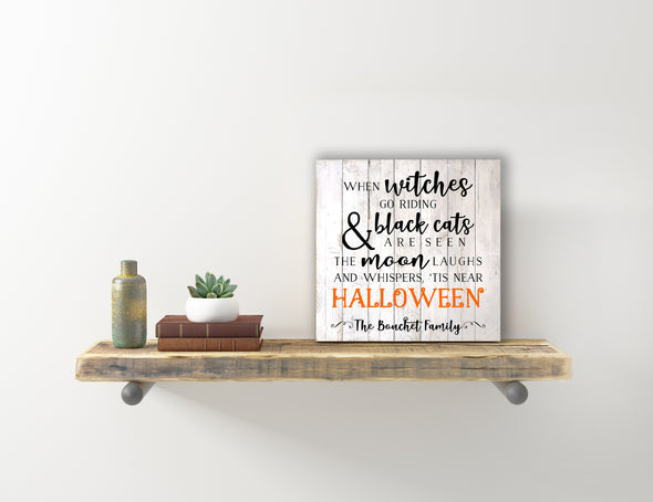 Halloween Sign - Tis Near Halloween