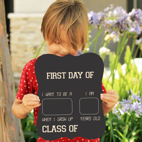 Personalized First Day Of School and Last Day of School Chalkboard Signs