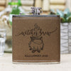 Personalized Flask - "Witches Brew"