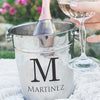 Personalized Ice Bucket - Initial With Last Name