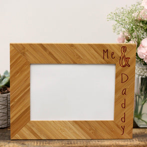 "Me & Daddy" Picture Frame