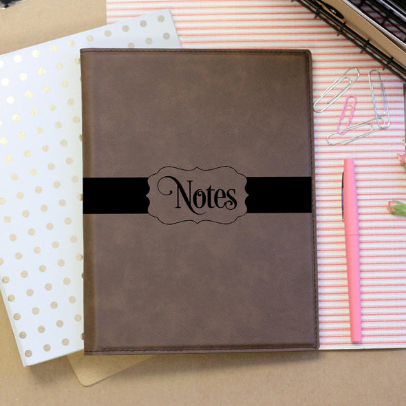 "Notes" Personalized Notebook