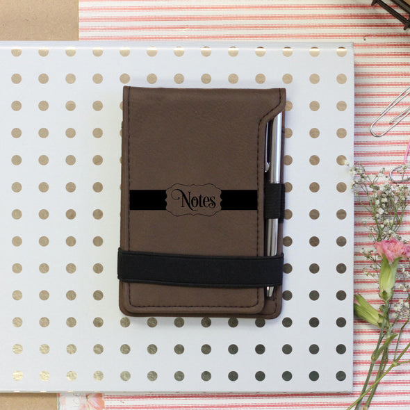 "Notes" Personalized Notebook