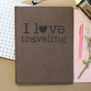 "I love Traveling" Notebook