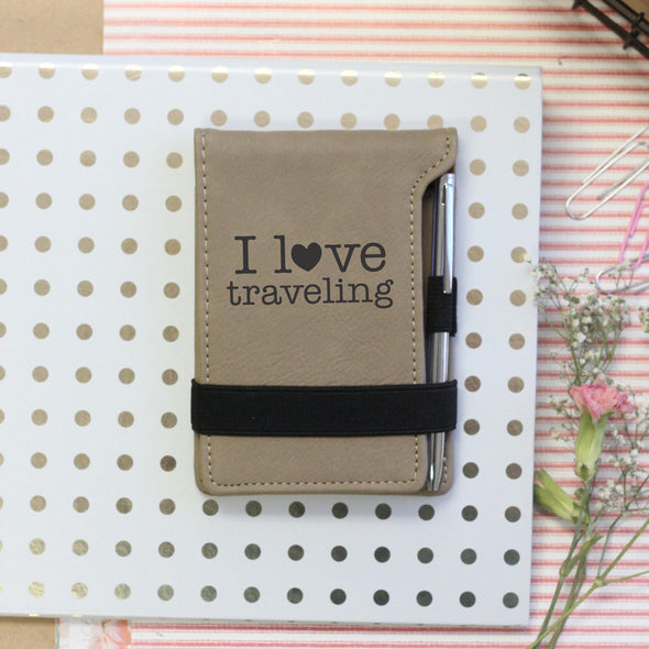 "I love Traveling" Notebook