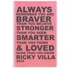 Personalized Journal, Notebook, Always remember you  are braver than you believe stronger than you seem smarter than you think and loved more than you know