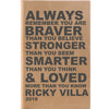 Personalized Journal, Notebook, Always remember you  are braver than you believe stronger than you seem smarter than you think and loved more than you know