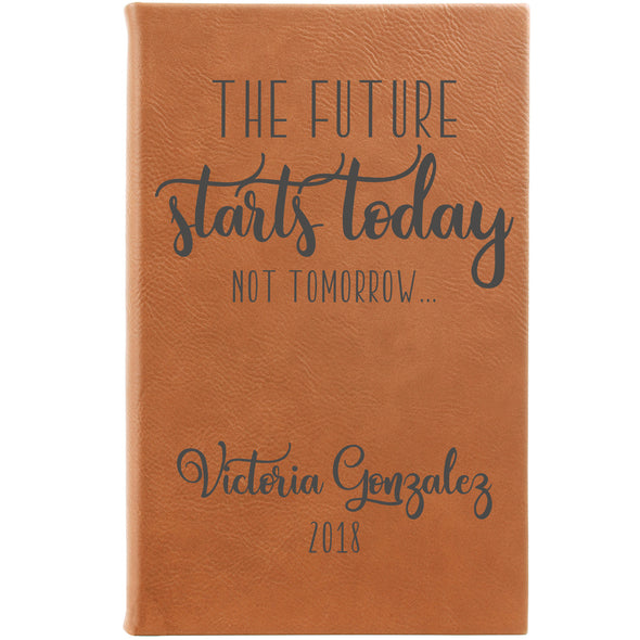 Personalized Journal, Notebook, The Future Starts Today