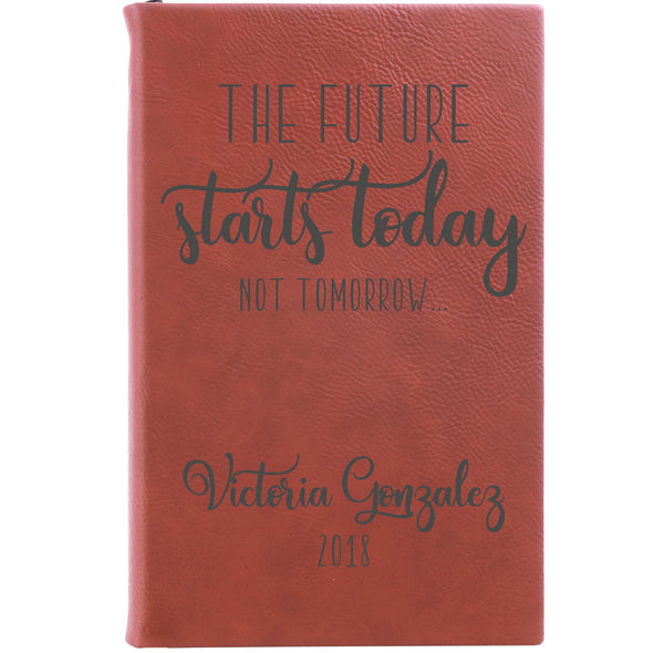 Personalized Journal, Notebook, The Future Starts Today