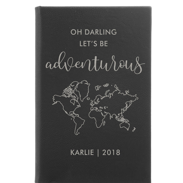 Personalized Notepad or Personalized Journal: Oh Darling Let's be Adventurous