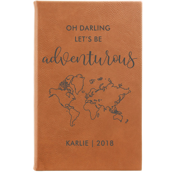 Personalized Notepad or Personalized Journal: Oh Darling Let's be Adventurous