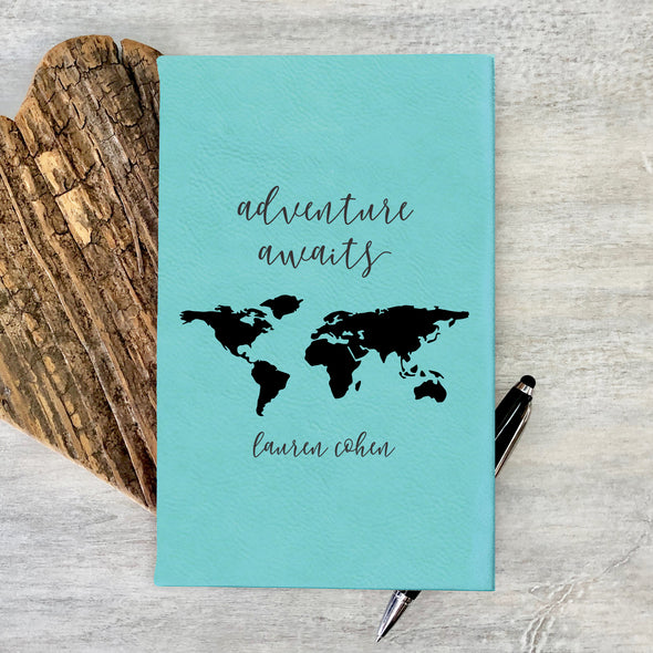 Personalized Journal, Notebook Adventure Awaits