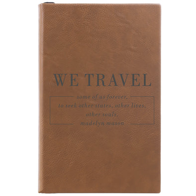 Personalized Journal - "We Travel"