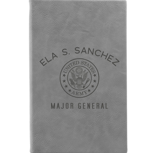 Personalized Journal - "Major General Army"