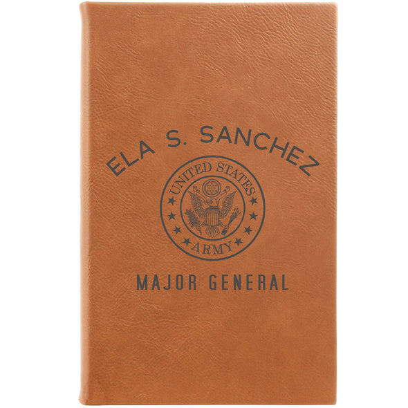 Personalized Journal - "Major General Army"