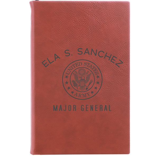 Personalized Journal - "Major General Army"