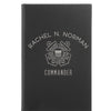 Personalized Journal - "Commander With Anchors"