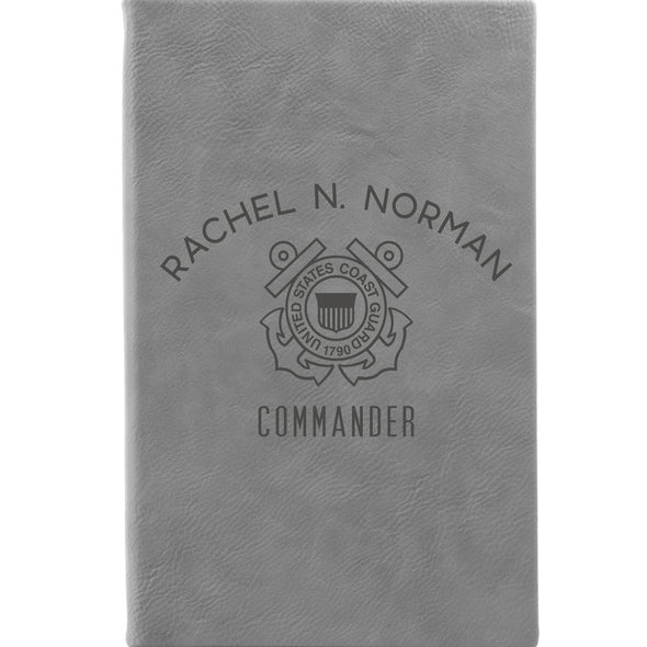 Personalized Journal - "Commander With Anchors"