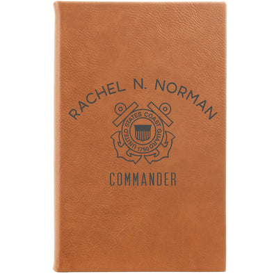 Personalized Journal - "Commander With Anchors"